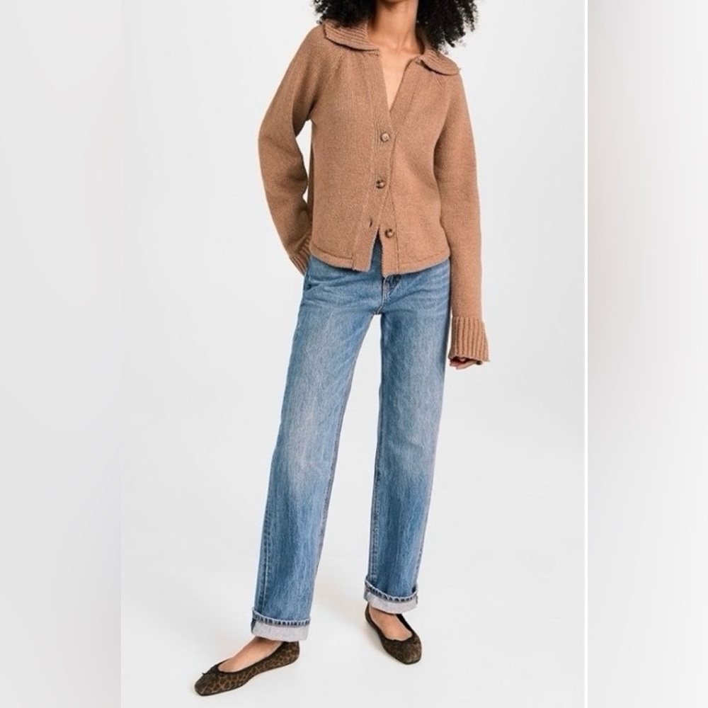 Ciao Lucia Bireno Cardigan Praline in Tan size M